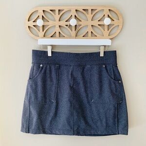 Athleta Northpeak Skort Gray Size Large